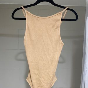 Zara Tan Body Suit
